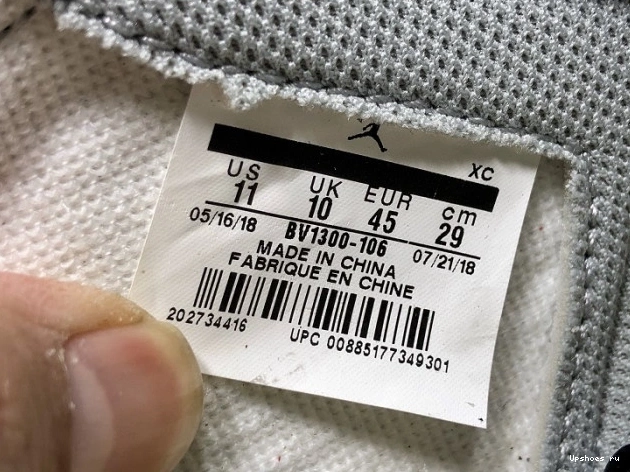 BV1300-106 Jordan Nrg  'Union' Air Retro Hi 1 Un 0228